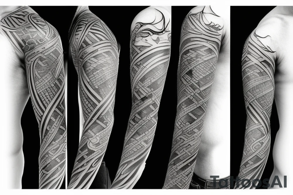 Samurai arm tattoos tattoo idea