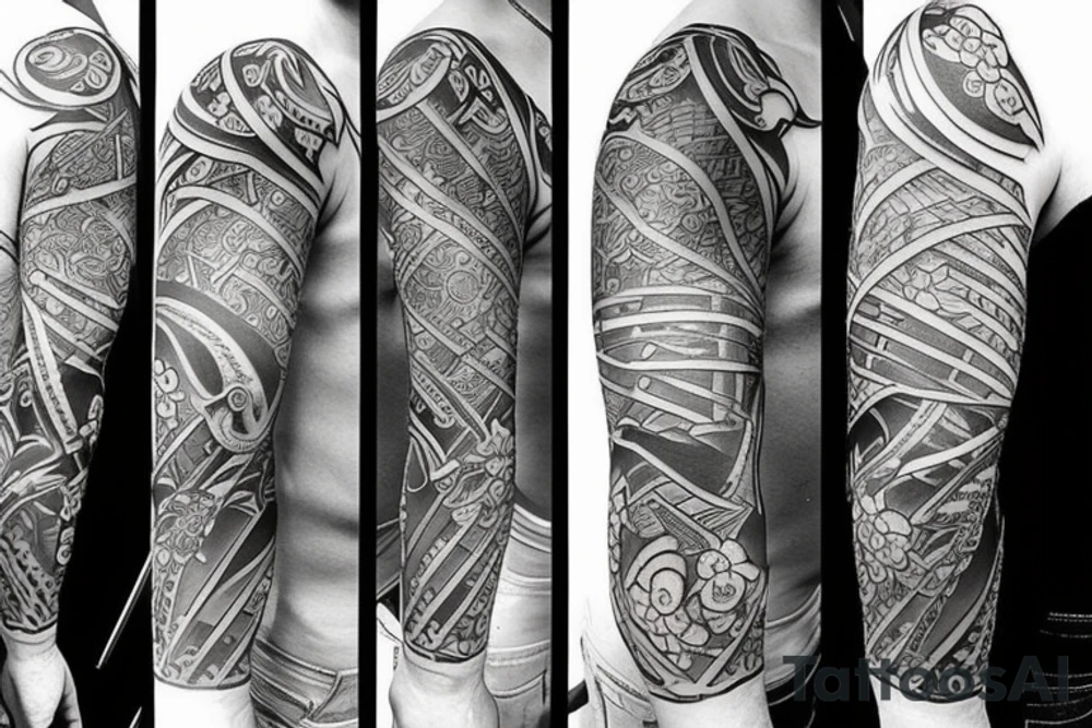 Samurai arm tattoos tattoo idea