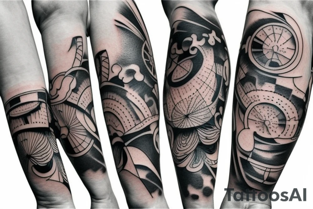 Samurai arm tattoos tattoo idea