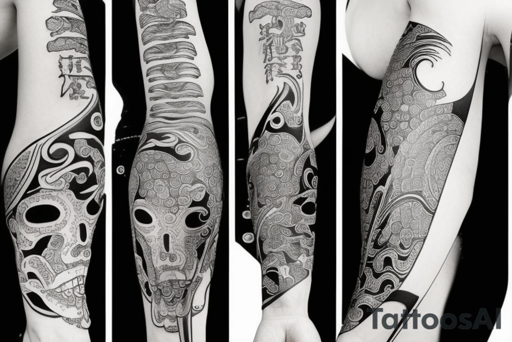 Samurai tattoo idea