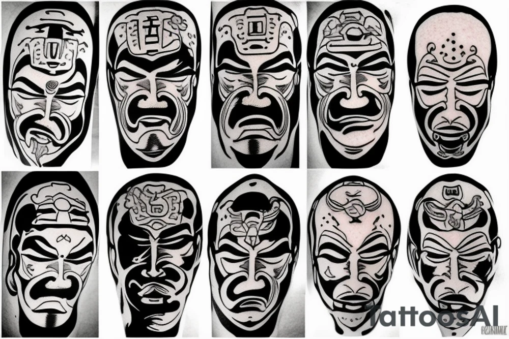Samurai tattoo idea