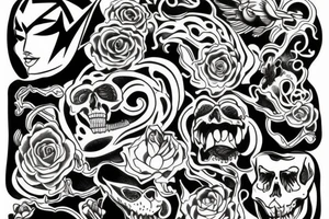 Cliff tattoo idea