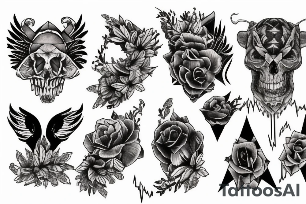 Rocky Mountains tattoo idea