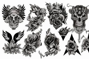Rocky Mountains tattoo idea