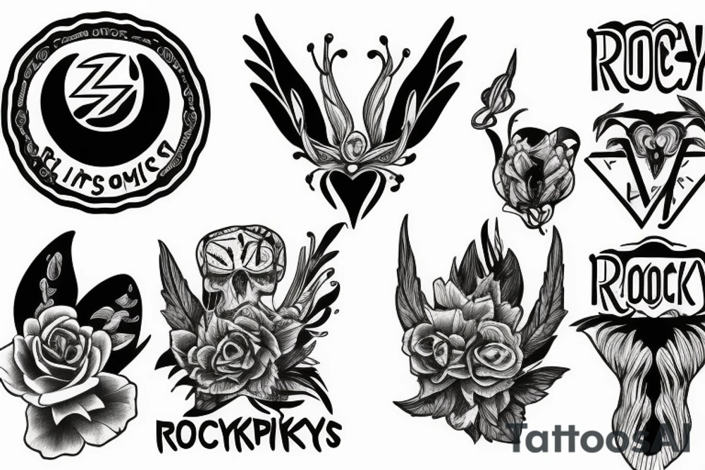 Rocky Mountains tattoo idea