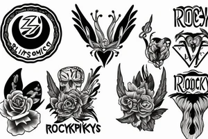 Rocky Mountains tattoo idea