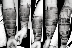 Film camera tattoo idea