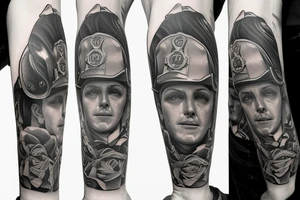 Firefighter tattoo idea