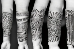 Music arm sleeve tattoo idea