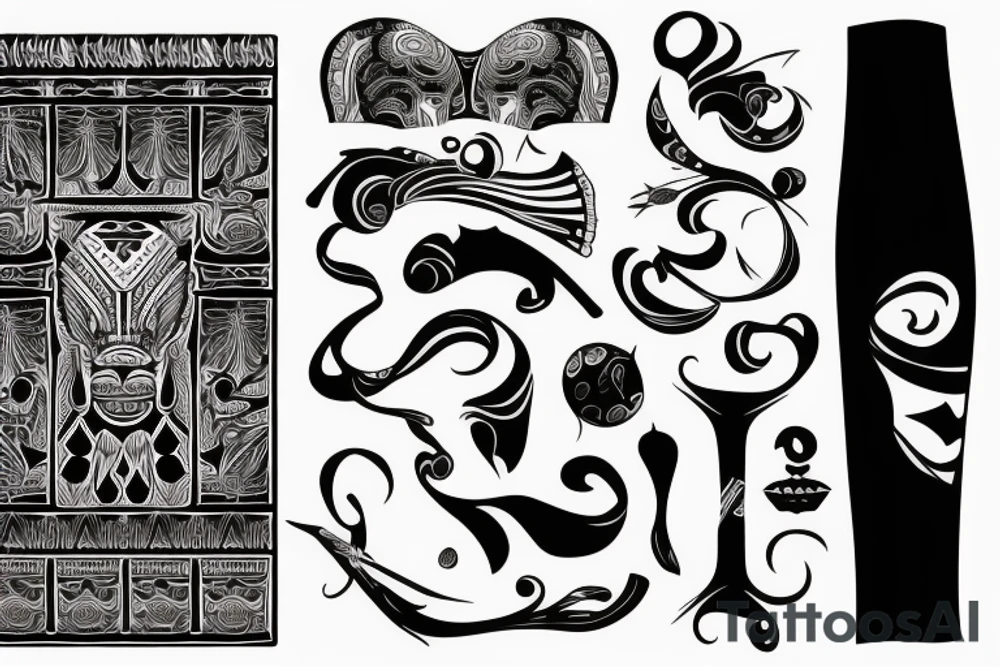 Grand piano arm sleeve tattoo idea
