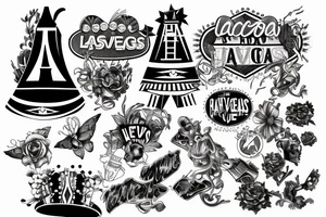 Las Vegas tattoo idea