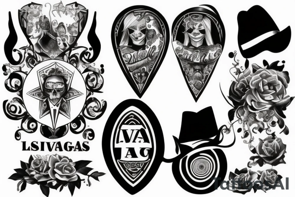 Las Vegas tattoo idea