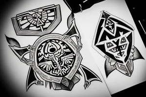 Legend of zelda tattoo idea