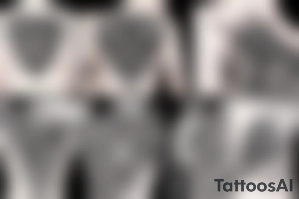 Demon Girl Elaborate Detailed Vivid tattoo idea