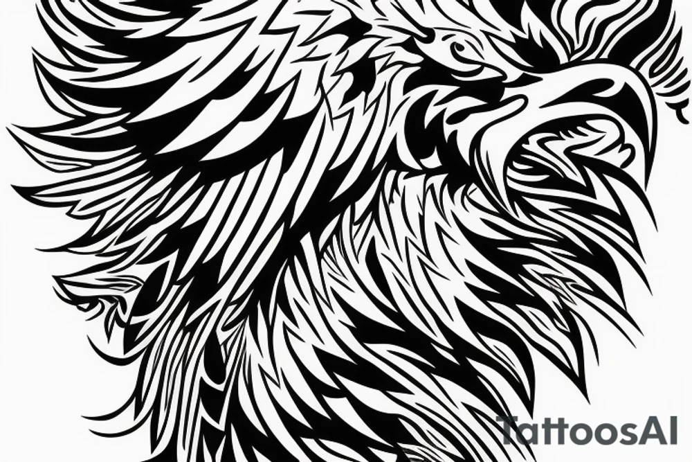 Philippines sun waves eagle lightning mountain tribal patterns forearm tattoo idea Philippines sun waves eagle lightning mountain tribal patterns forearm tattoo idea