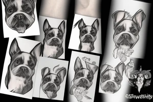 Dog hair tattoo idea