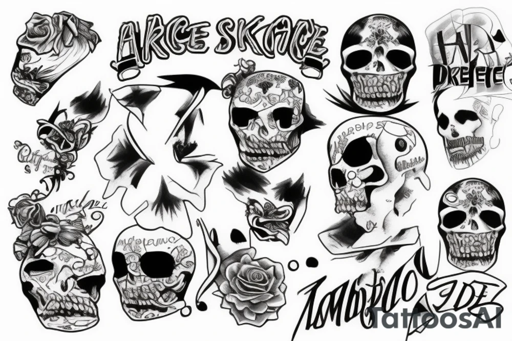 Ace diamond tattoo idea