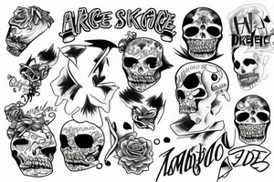 Ace diamond tattoo idea