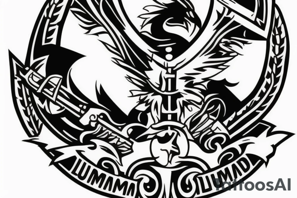 Clan Drummond emblem on my shoulder and half arm tattoo idea Clan Drummond emblem on my shoulder and half arm tattoo idea