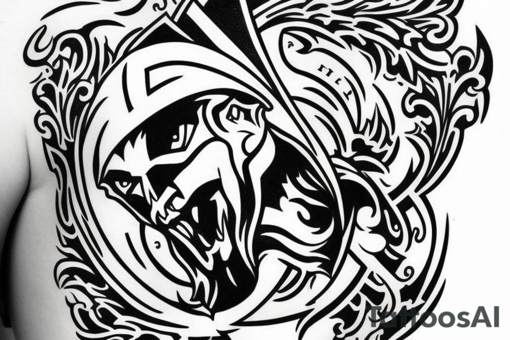 Clan Drummond emblem on my shoulder and half arm tattoo idea Clan Drummond emblem on my shoulder and half arm tattoo idea