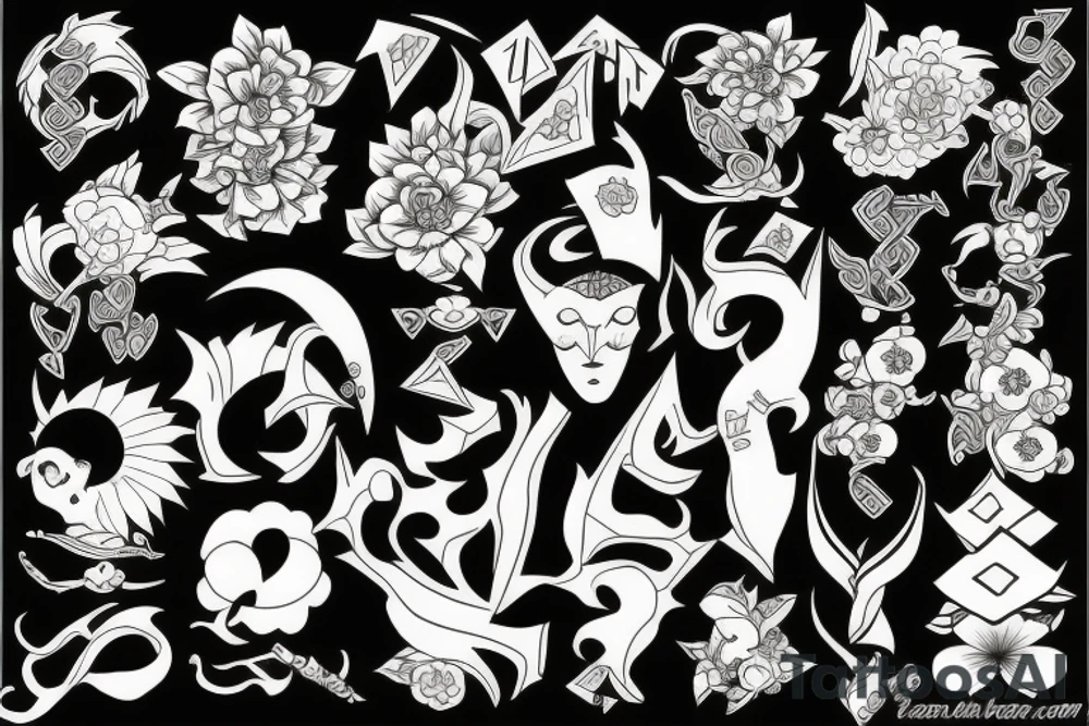 Unique idea tattoo idea