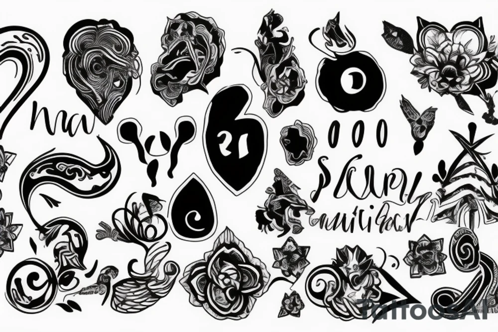 Unique idea tattoo idea