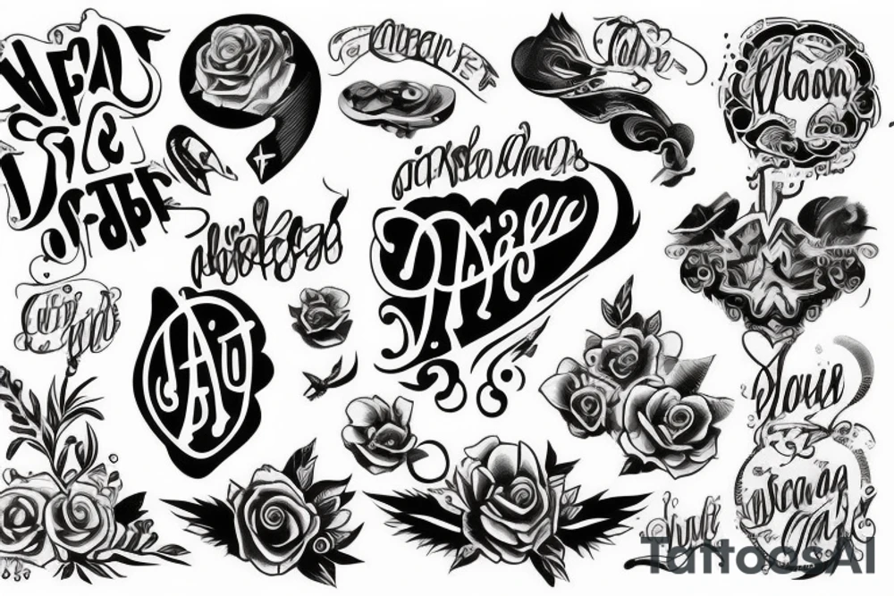 Unique idea tattoo idea