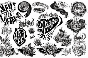 Unique idea tattoo idea