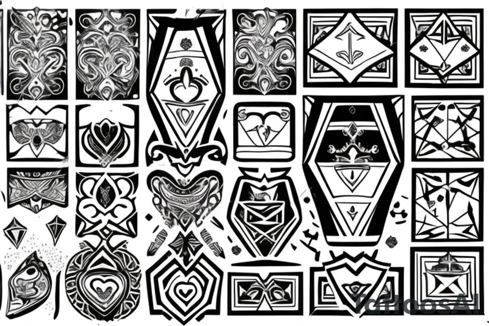 Symmetric chest
Nordic mytology tattoo idea