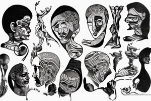 Philosophic Seneca quote tattoo idea