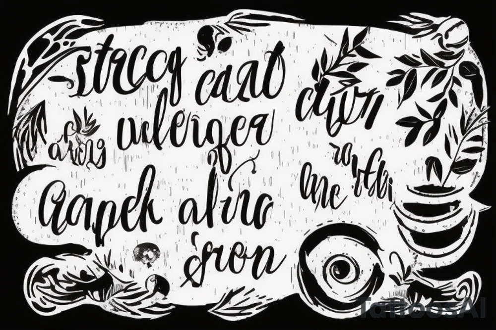 Seneca quote tattoo idea
