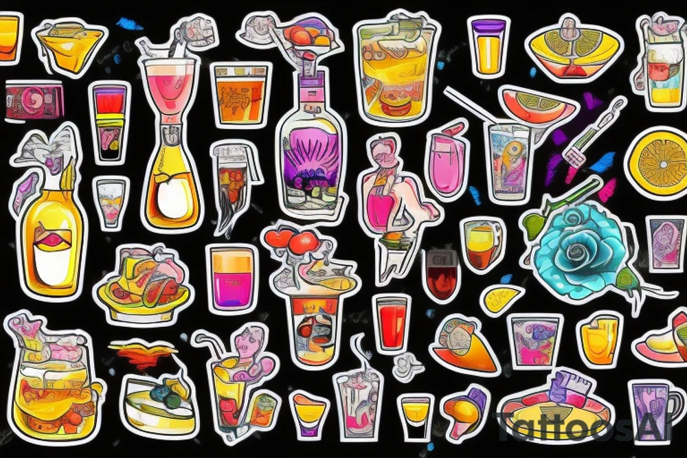 Bartender tattoo idea
