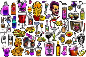 Bartender tattoo idea