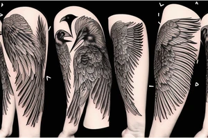 Raven, USA tattoo idea