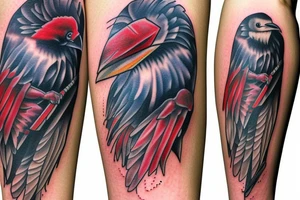 Raven, USA tattoo idea