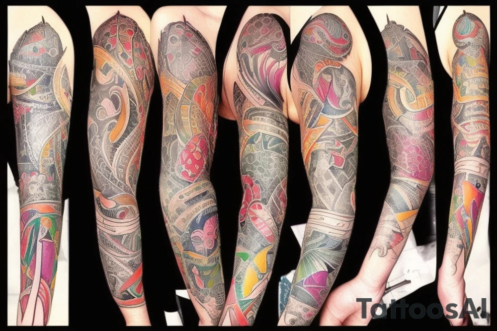 Cocktail tattoo idea
