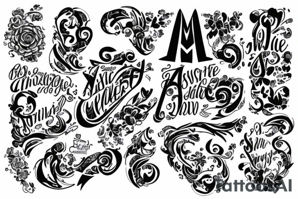 Esmée arm sleeve tattoo idea