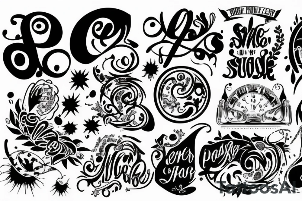 Esmée arm sleeve tattoo idea