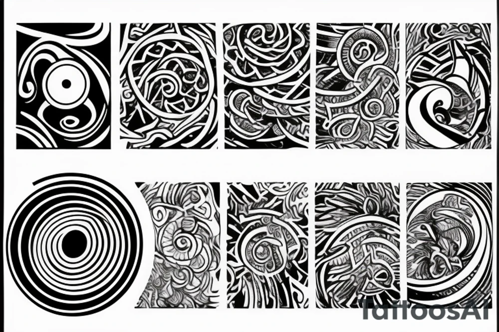 time spiral pace tattoo idea