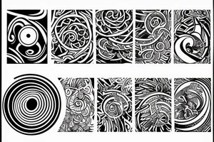 time spiral pace tattoo idea