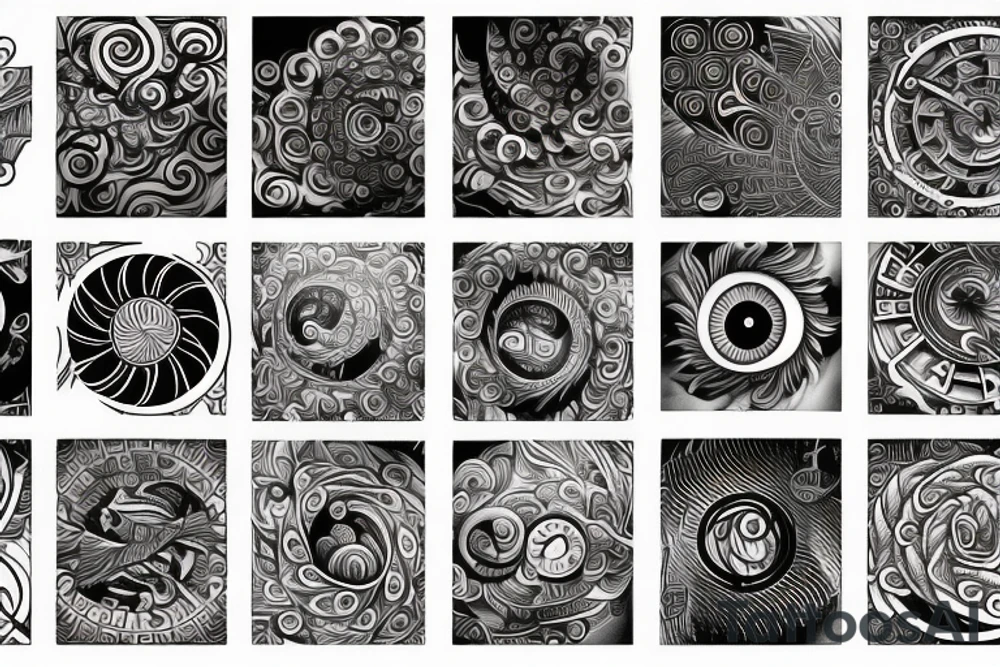 time spiral pace tattoo idea