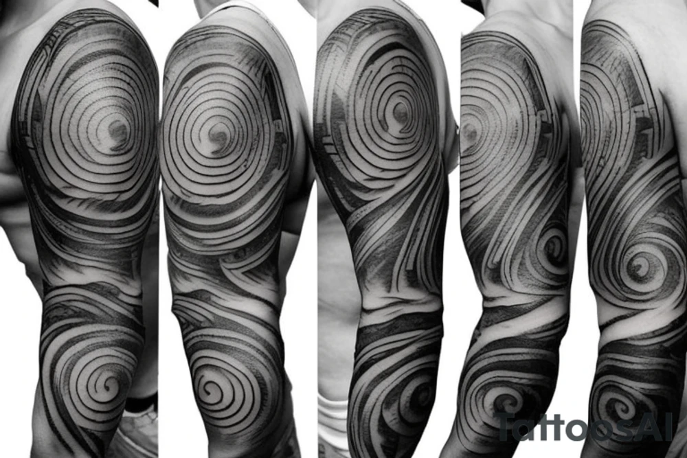 time spiral pace tattoo idea