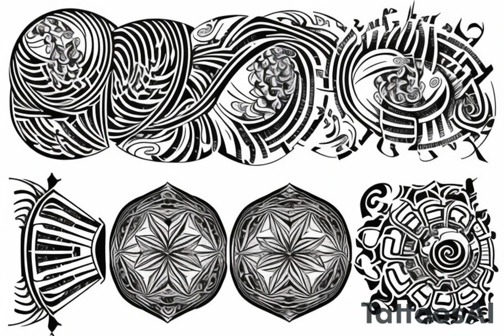 fractal time turtle tattoo idea