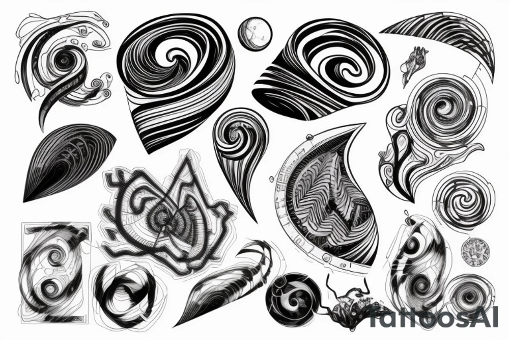 spirals space Synthwave Stil, 2d digitale Vektorgrafik finelinestyle illustration tattoo idea spirals space Synthwave Stil, 2d digitale Vektorgrafik finelinestyle illustration tattoo idea