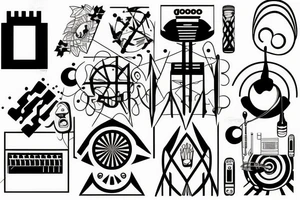 god is a dj tattoo idea