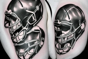 Football tattoo idea