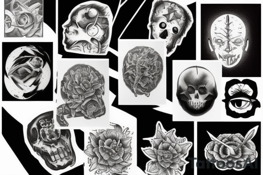 Atom tattoo idea