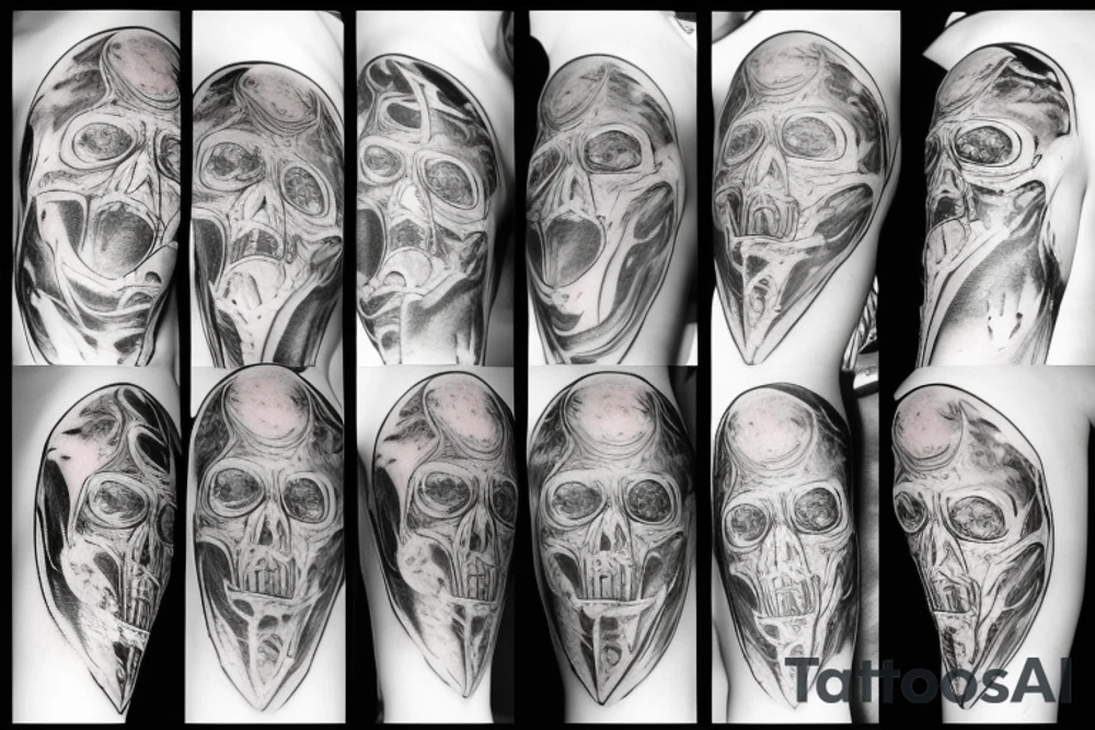 Atom tattoo idea