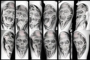 Atom tattoo idea
