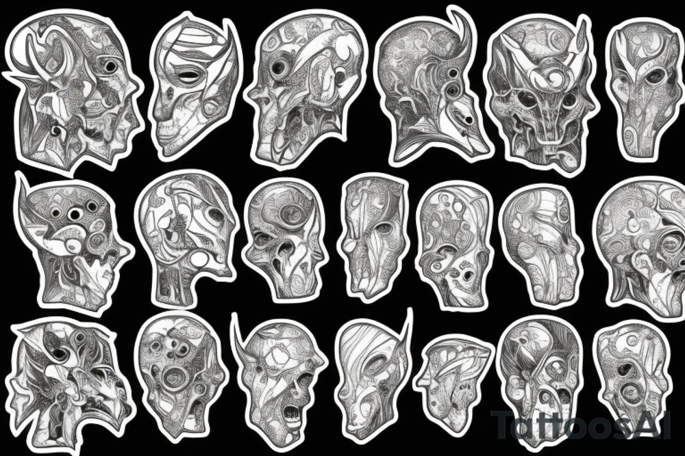 Buffalo tattoo idea